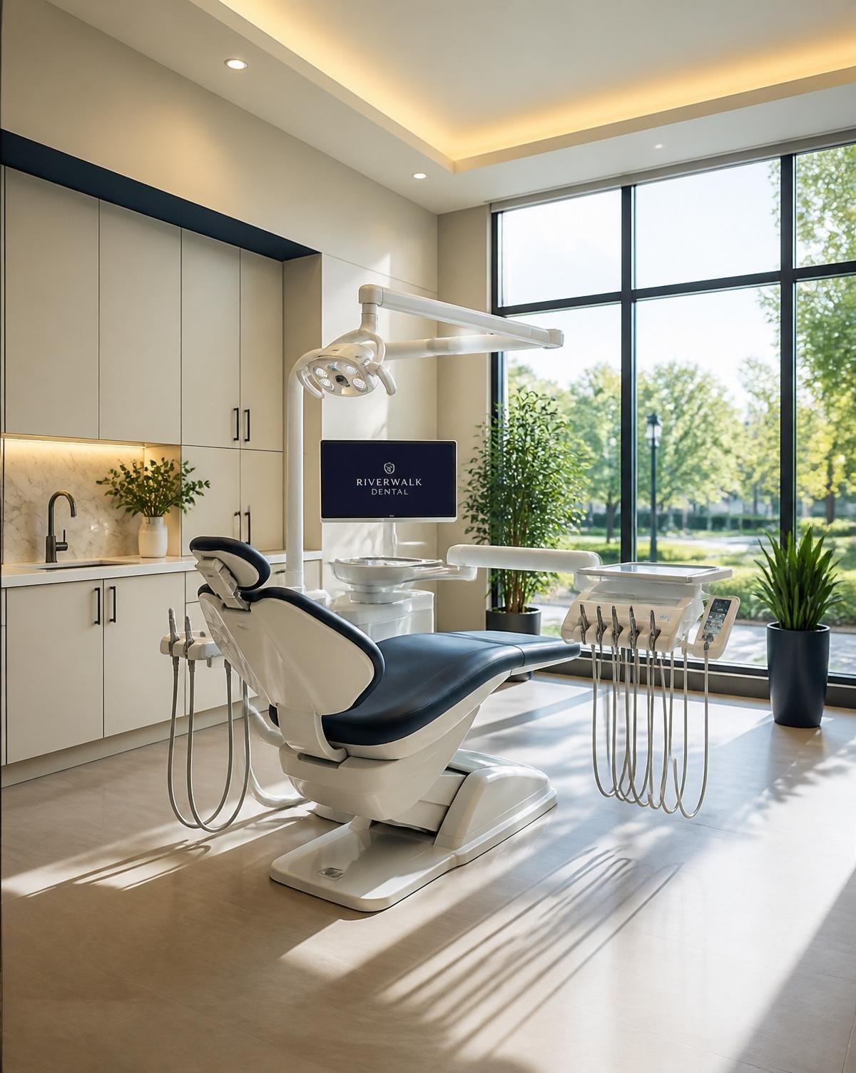 Modern dental clinic operatory